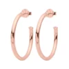 Sheila Fajl Accessories Smaller Everybody's Favorite Hoops (Polished Rose Gold)
