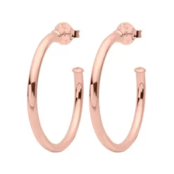 Sheila Fajl Accessories Smaller Everybody's Favorite Hoops (Polished Rose Gold)
