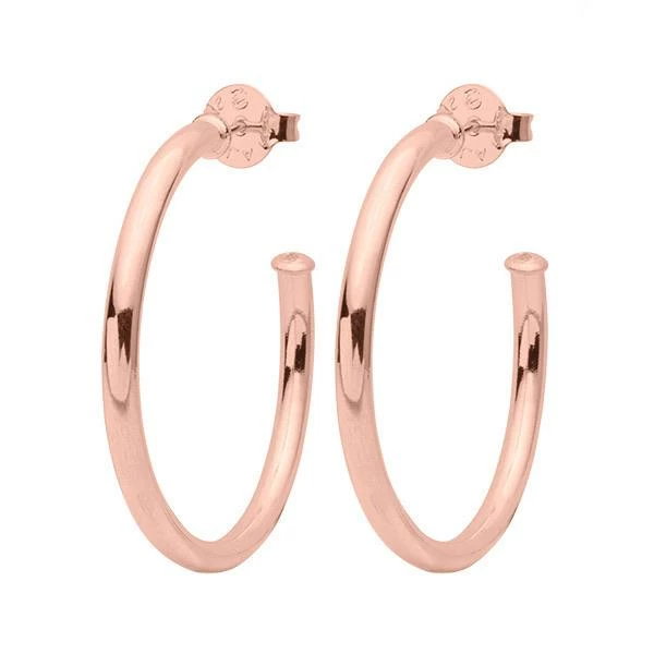 Sheila Fajl Accessories Smaller Everybody's Favorite Hoops (Polished Rose Gold) 3 Sheila Fajl Accessories Smaller Everybody's Favorite Hoops (Polished Rose Gold)