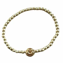 Sheila Fajl Merry Go Round Elastic Bracelet (Gold) Jewelry
