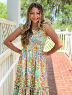 Crosby By Mollie Burch Wren Dress (Coral Reef) Dresses