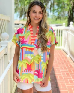 Crosby By Mollie Burch Ines Tunic (Harbour Island)