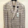 Hart Schaffner Marx Dresswear Sports Coat (Tan/Blue Plaid)