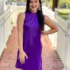 Trina Turk Dresses Delighted Dress (Purple Rain) 2 Trina Turk Dresses Delighted Dress (Purple Rain)