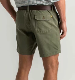 Duckhead Bottoms Landfall 7" Short (Deep Lichen Olive)