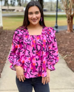 Crosby By Mollie Burch Ria Top (Expressive Floral) Tops