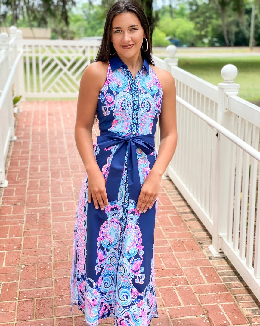 Lilly Pulitzer Novah Stretch Midi Dress (Shaka Shaka Shake) Dresses 3 Lilly Pulitzer Novah Stretch Midi Dress (Shaka Shaka Shake) Dresses