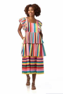 Crosby By Mollie Burch Frida Dress (Boardwalk Stripe)
