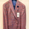 Hart Schaffner Marx New York Fit Sports Coat (Mulberry/Blue)