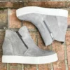 J Slides Sky Sneaker Waterpoof (Grey Suede) Shoes 1 J Slides Sky Sneaker Waterpoof (Grey Suede) Shoes