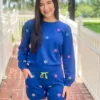 Lilly Pulitzer Landyn Sweatshirt (Ditsy Daisy Embroidery) Tops 1 Lilly Pulitzer Landyn Sweatshirt (Ditsy Daisy Embroidery) Tops