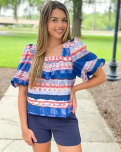 Marie Oliver Dani Top (Summer Wash) Tops 7 Marie Oliver Dani Top (Summer Wash) Tops