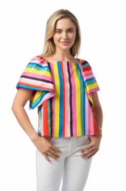 Crosby By Mollie Burch Campbell Top (Boardwalk Stripe)
