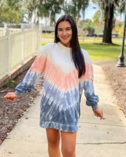 Mudpie Mattie Tie Dye Dress Multi Dresses