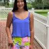 Lilly Pulitzer Tops Nadia Cami (Aurora Purple) 2 Lilly Pulitzer Tops Nadia Cami (Aurora Purple)