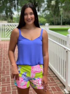 Lilly Pulitzer Tops Nadia Cami (Aurora Purple)