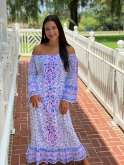 Lilly Pulitzer Abigale Midi Dress (Time To Shine)