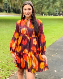 Marie Oliver Dresses Paris Dress (Rosewood)