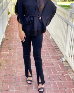 Trina Turk Carine Pant (Black) 9 Trina Turk Carine Pant (Black)