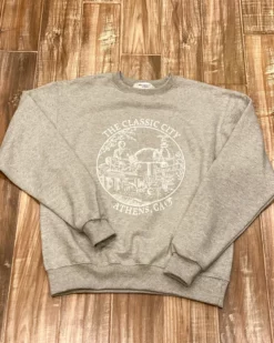 Peach State Pride Athens Montage Sweatshirt (Gray)