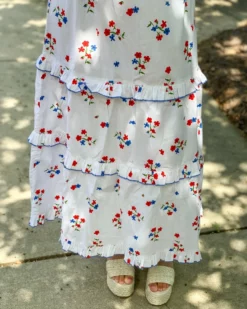 Olivia James The Label Lindsay Skirt (Hampton Floral)