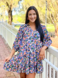 Fresha London Dresses Cassie Dress (Festive)