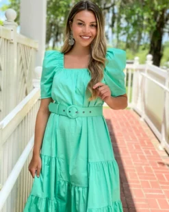 Crosby By Mollie Burch Lena Dress (Bahama Blue) Dresses