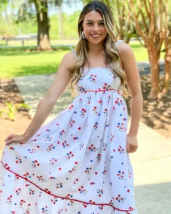 Olivia James The Label Malin Dress (Hampton Floral)