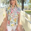 Crosby By Mollie Burch Billie Blouse (Lemon Verbena) Tops