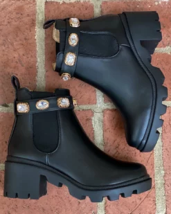 Steve Madden Amulet Bootie (Black)