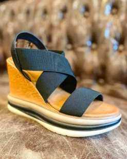 Shu Shop Shoes Iris Wedge (Black)