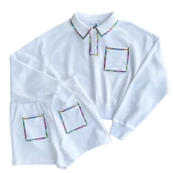 Queen Of Sparkles Rainbow Trim Pocket Shorts