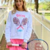 OO Boutique Tops Queen Of The Courts Sweatshirt
