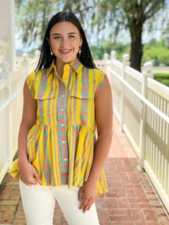 Ivy Jane Sundancing Top (Yellow)