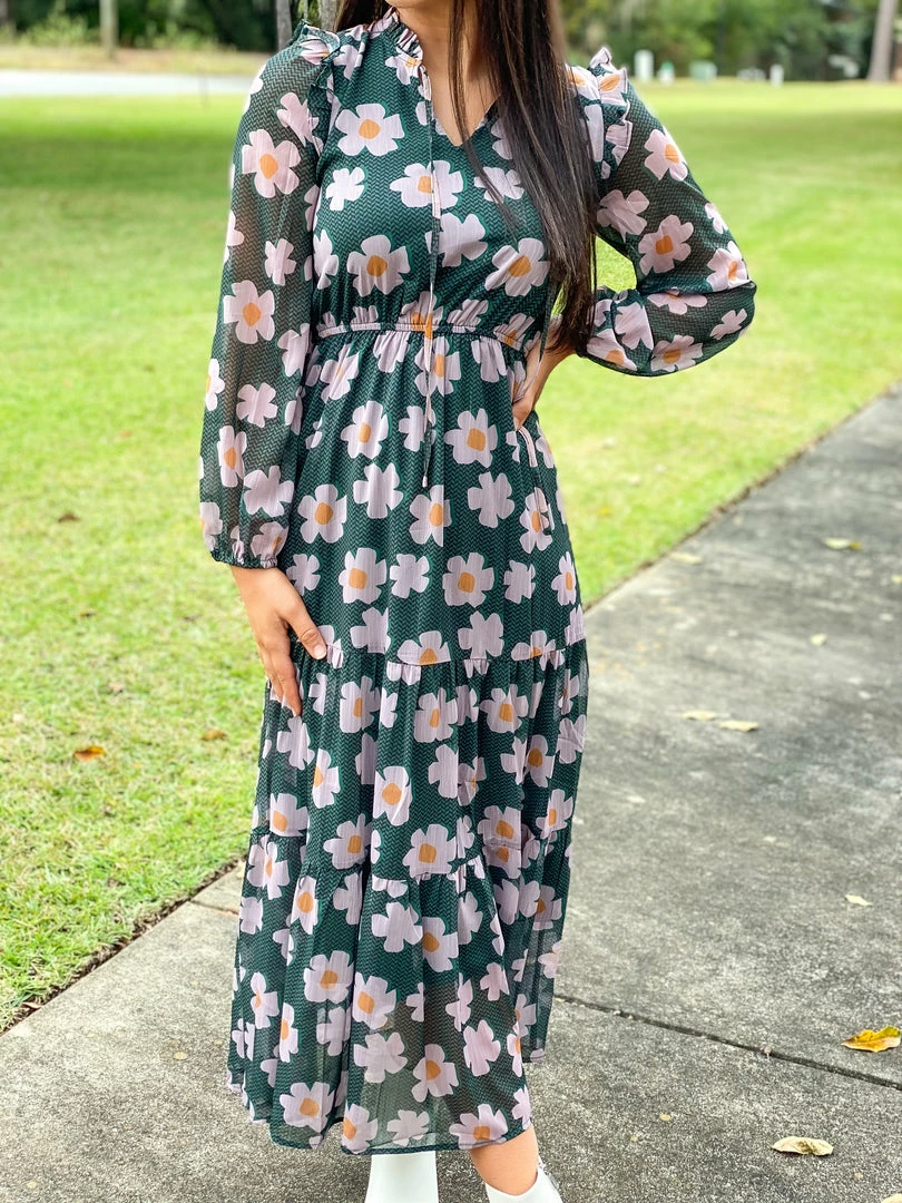 Joy Joy Tiered Maxi (Floral) Dresses 5 Joy Joy Tiered Maxi (Floral) Dresses