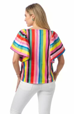 Crosby By Mollie Burch Campbell Top (Boardwalk Stripe)