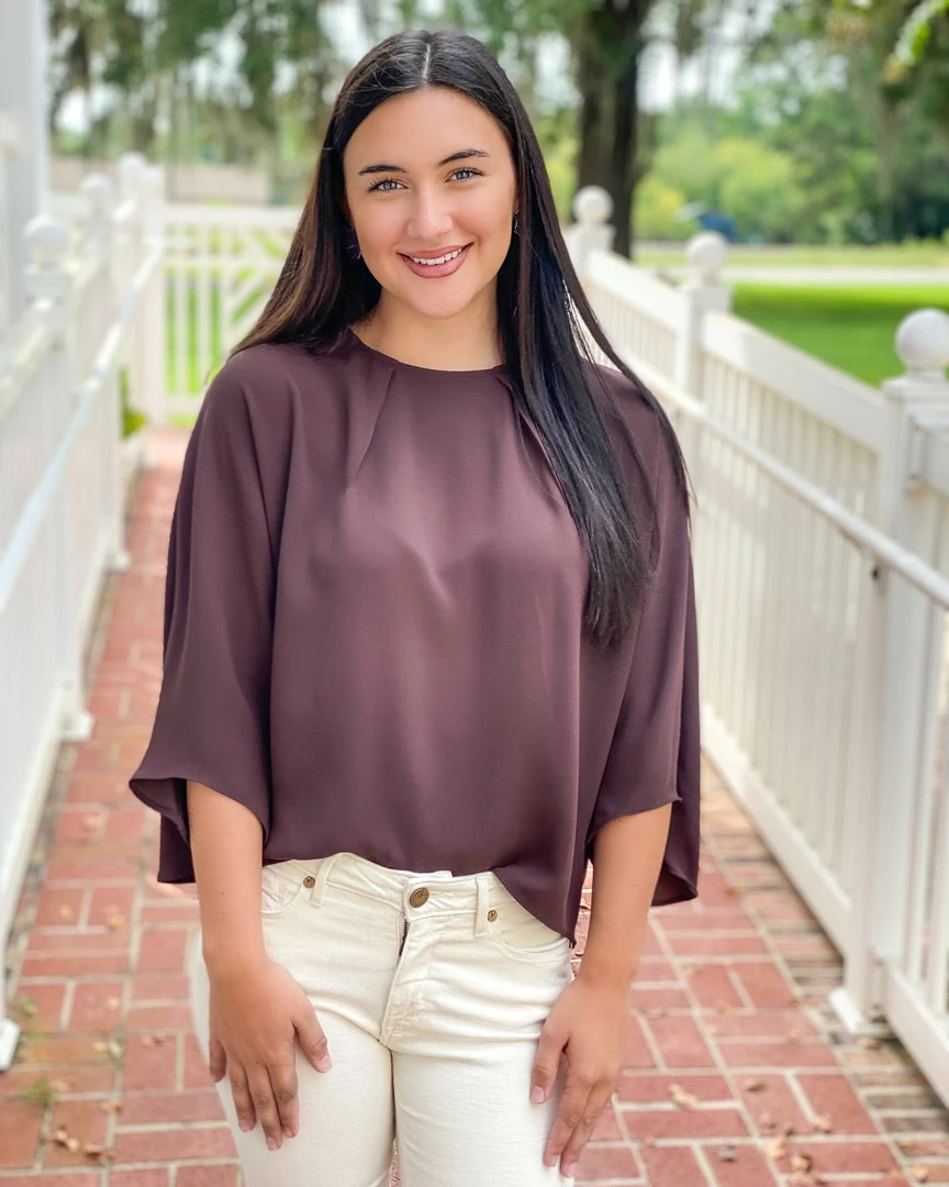 Trina Turk Substance Top (Brunette) 3 Trina Turk Substance Top (Brunette)