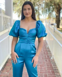 Amanda Uprichard Dresses Santucci Jumpsuit (Maui)