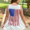 Queen Of Sparkles Dresses Flag Back Dress