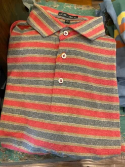 Southern Point Tops Performance Polo (True Red)