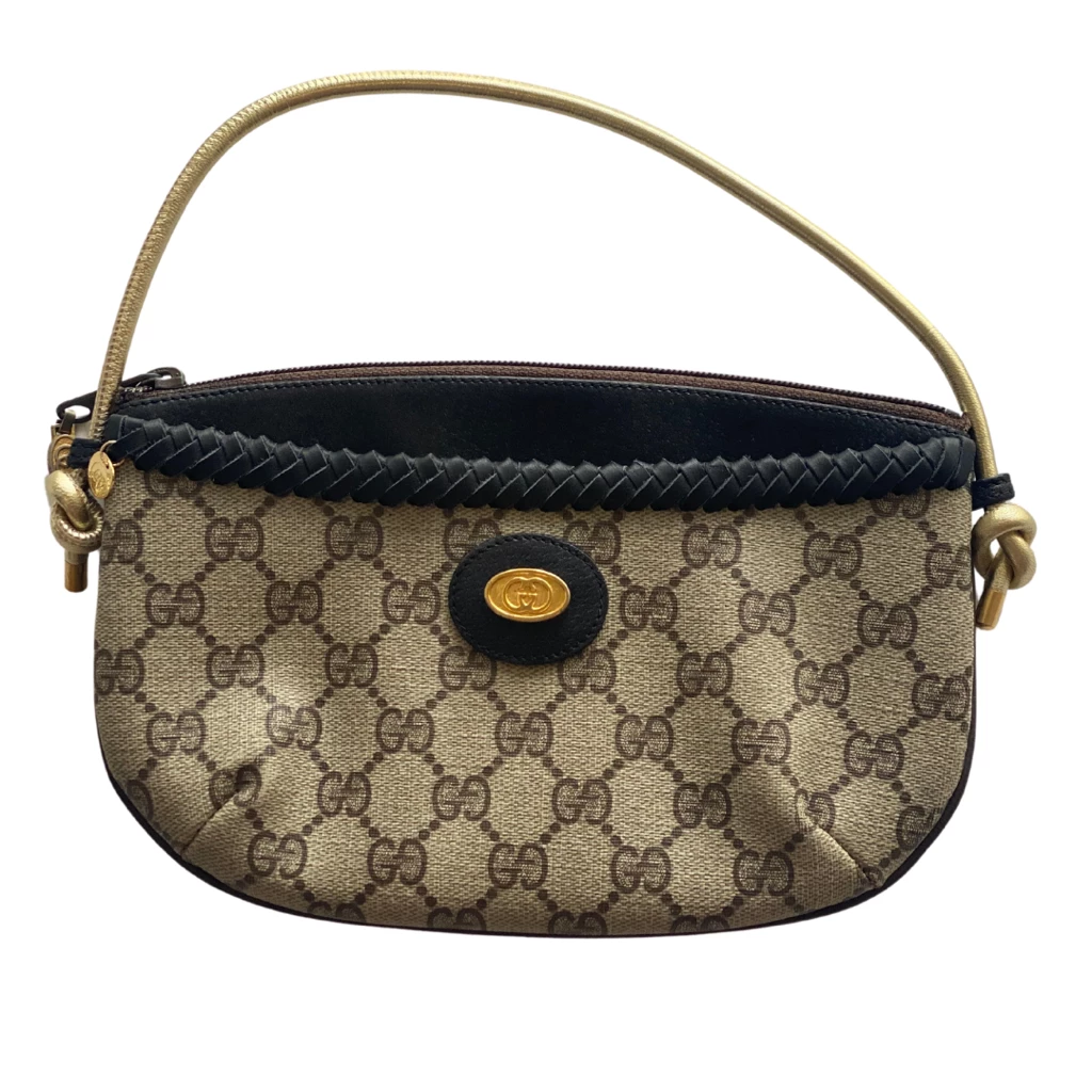 Chic Verte Accessories Gucci Small Bag W/ Gold Cord 3 Chic Verte Accessories Gucci Small Bag W/ Gold Cord