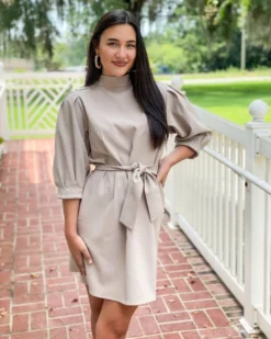 LaRoque Dresses Chloe Dress (Sand)