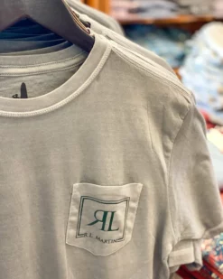 Johnnie-O Tyler Tee RL Martin (Steel)