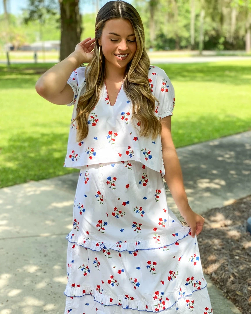 Olivia James The Label Elizabeth Top (Hampton Floral) 4 Olivia James The Label Elizabeth Top (Hampton Floral)