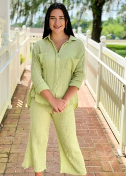 S'edge Kaia Blouse (Scout Green)