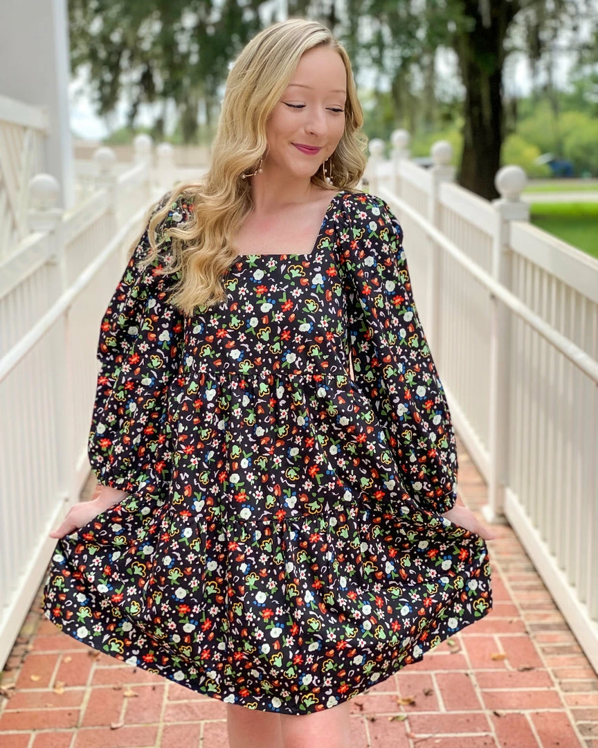 Crosby By Mollie Burch Piper Dress (Boho Blooms) 4 Crosby By Mollie Burch Piper Dress (Boho Blooms)