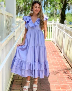 Crosby By Mollie Burch Willow Dress (Serene Blue)