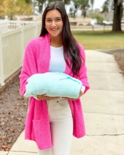 Lilly Pulitzer Teddy Wrap (Seasalt Blue)