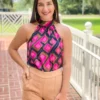 Trina Turk Kathleen Top (Multi) Tops