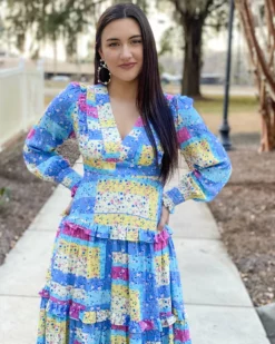 BTFL Dresses Multi Colored Dress